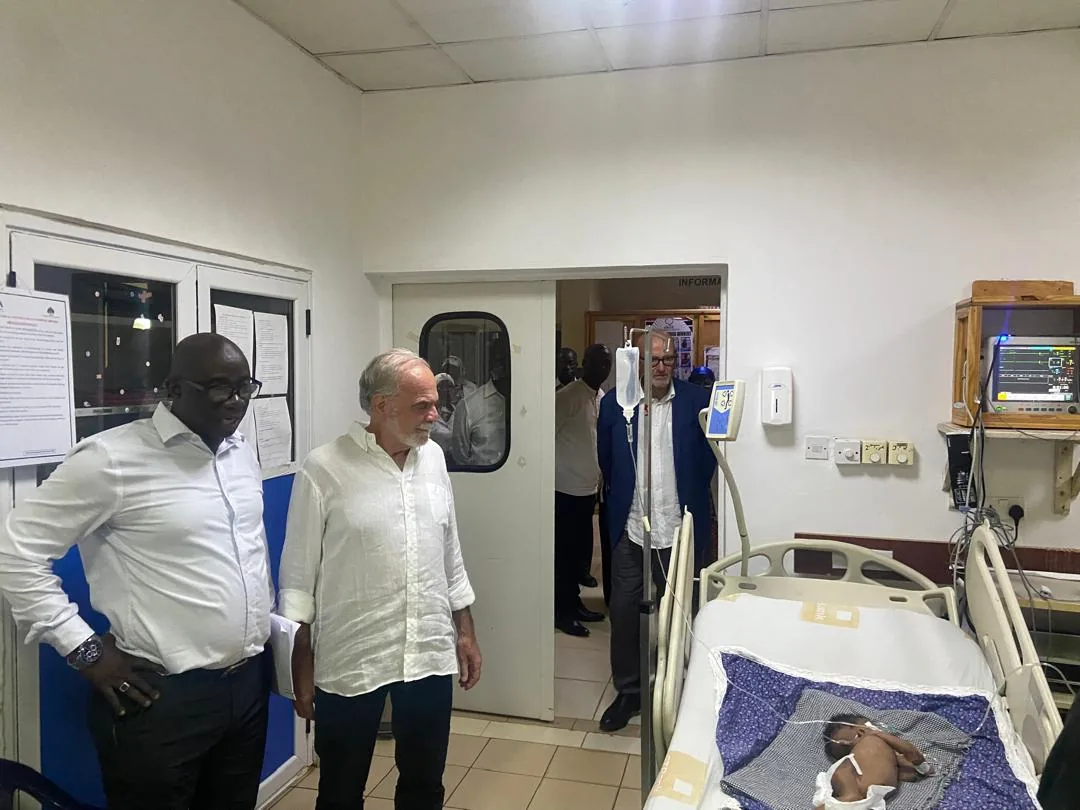In Gambia al Bundung Maternal and Child Health Hospital